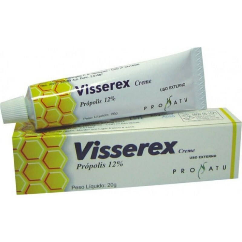  Visserex Creme Própolis 20g
